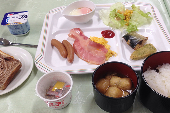 パレスインの朝食